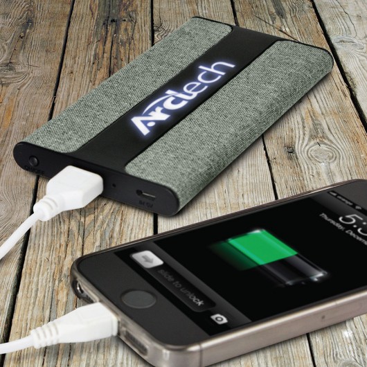 Canvas Light Up Power Banks Lifestyle